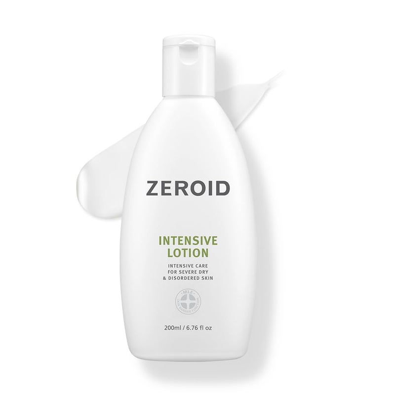 ZEROID | Intensive Lotion | Korean Body Care Moisturizer | Hand and Body Cream for Women and Men | Body Lotion for Dry and Sensitive Skin | Moisturizer for Extremely Dry Skin | 6.76 fl oz (200ml) - Image 1